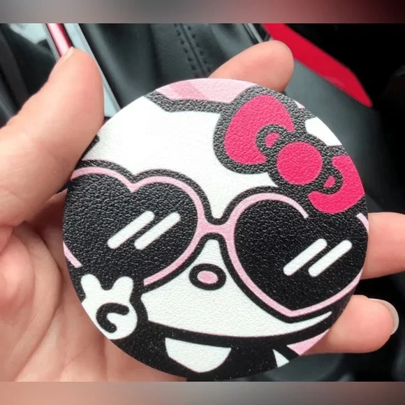 Car Coasters, Silicone Anti Slip Cup Pad Car Interior Supplies - Picture 8 of 16